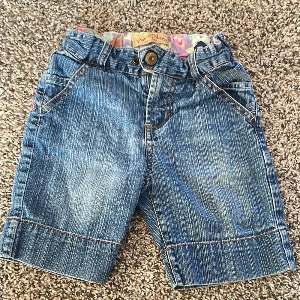 Paris Blues Kids Classic Blue Shorts